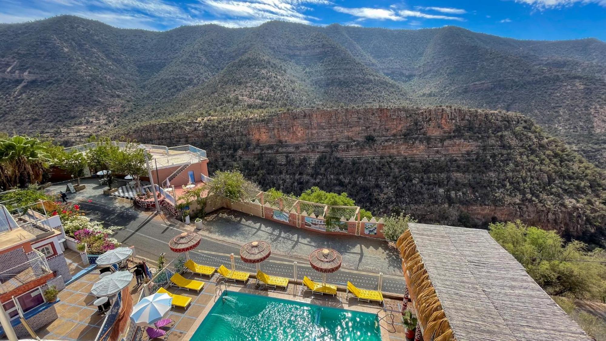 Auberge Les Montagnes Du Paradis Tagherat Anekrim エクステリア 写真